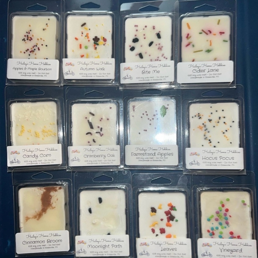 Soy wax melts fall lot